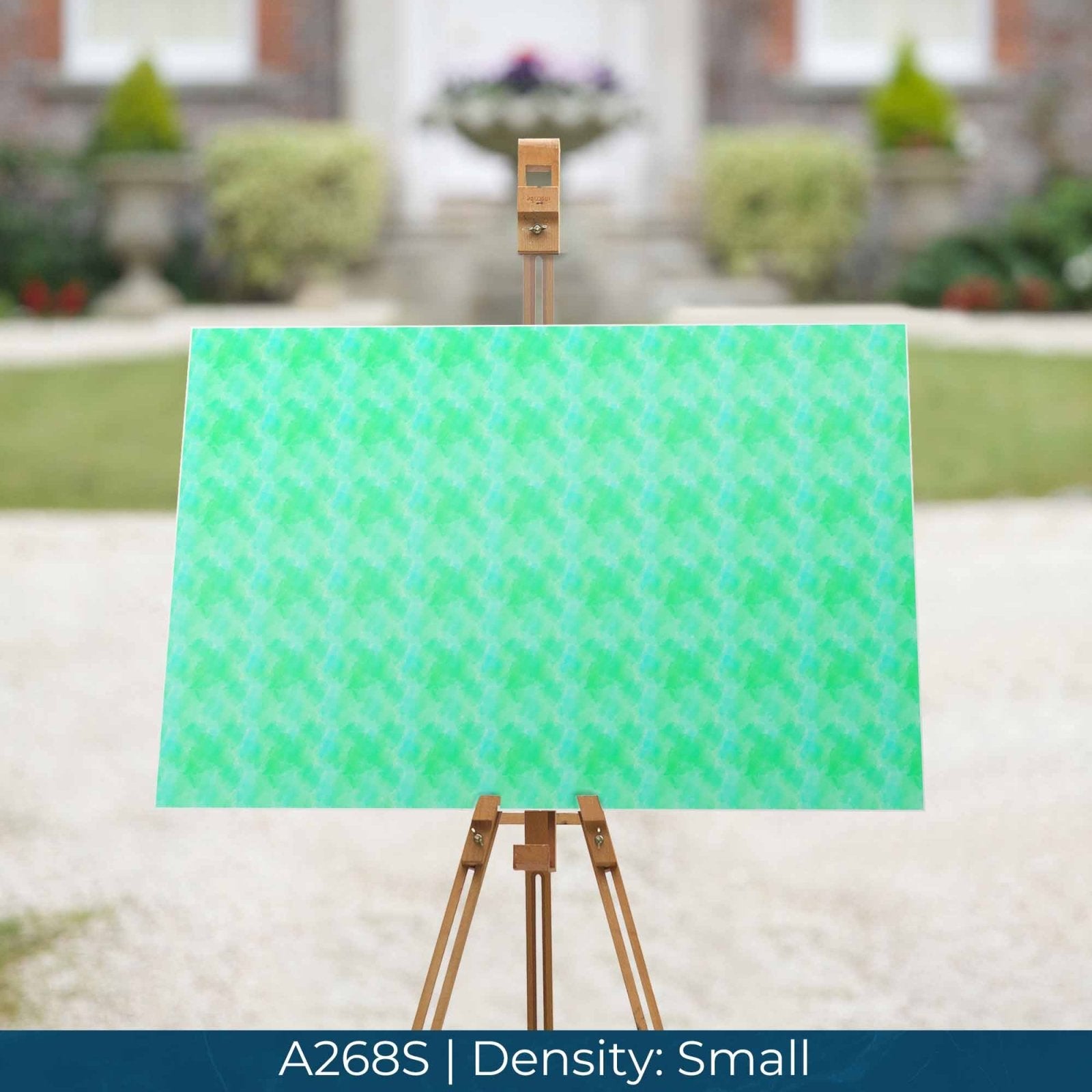 A268 Green Abstract Watercolor - Palmetto Sky Studio