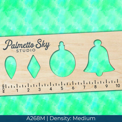 A268 Green Abstract Watercolor - Palmetto Sky Studio
