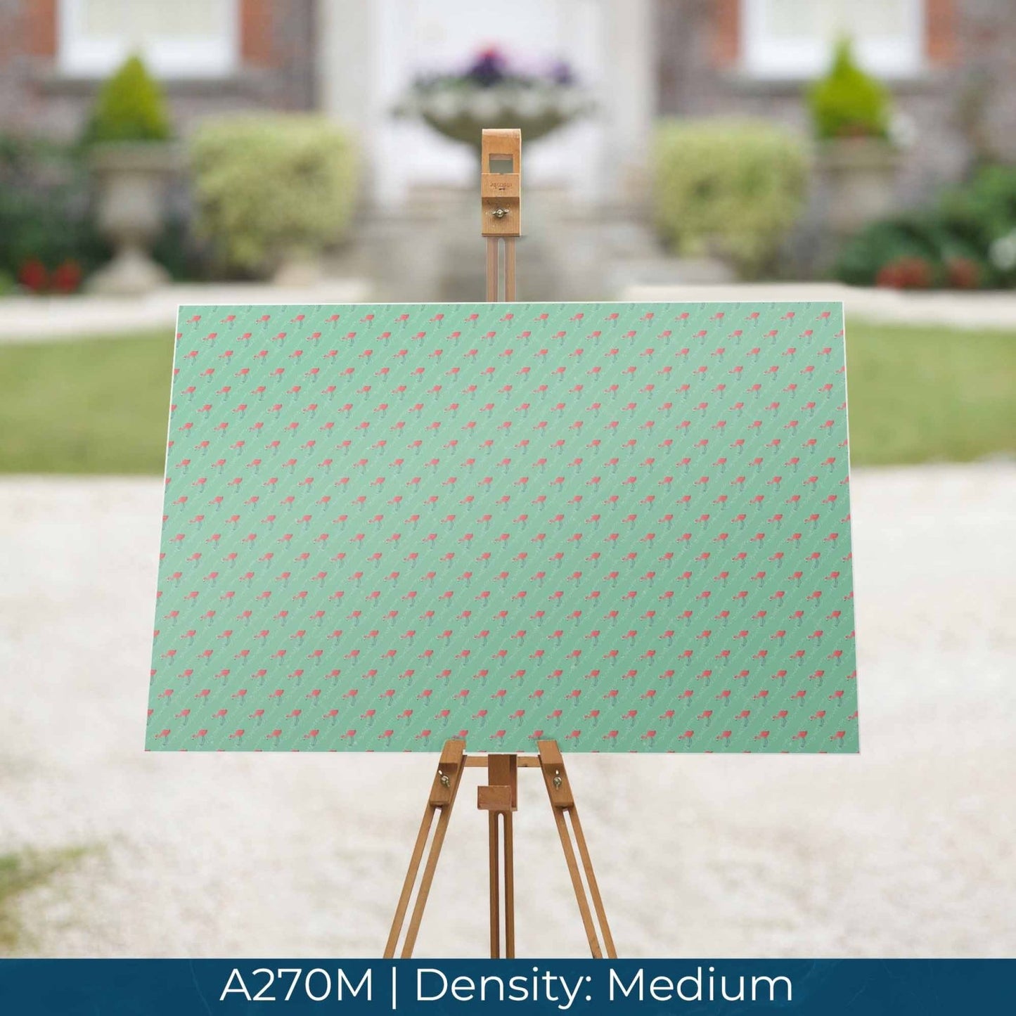 A270 Teal Flamingo Print - Palmetto Sky Studio