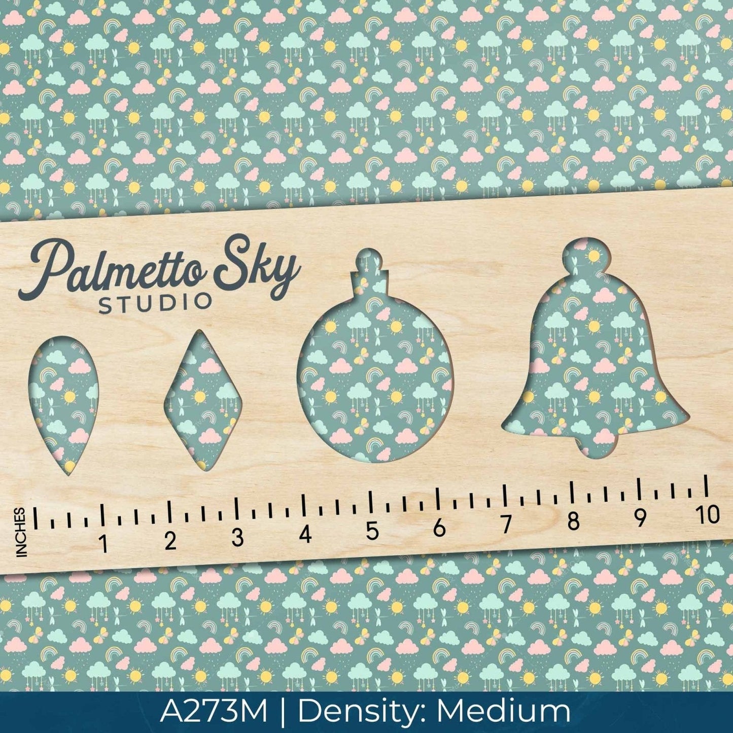 A273 Teal Baby Nursery - Palmetto Sky Studio