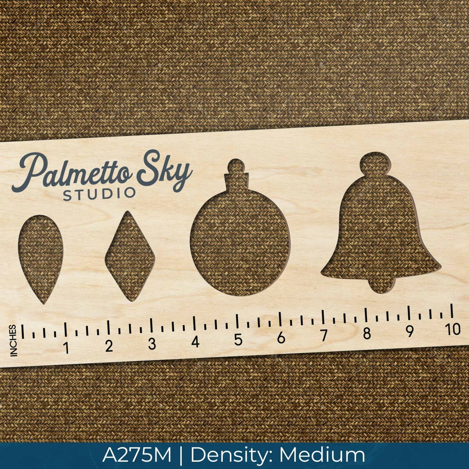 A275 Woven Brown Wicker - Palmetto Sky Studio