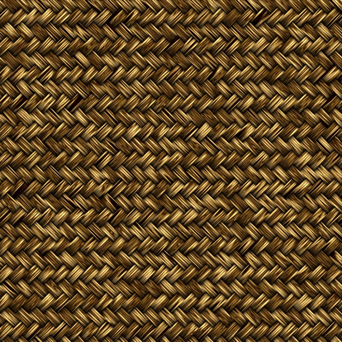 A275 Woven Brown Wicker - Palmetto Sky Studio