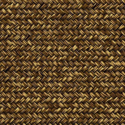 A275 Woven Brown Wicker - Palmetto Sky Studio