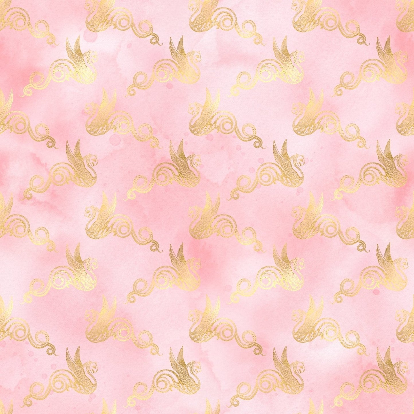 A276 Mythical Pink Dragons - Palmetto Sky Studio