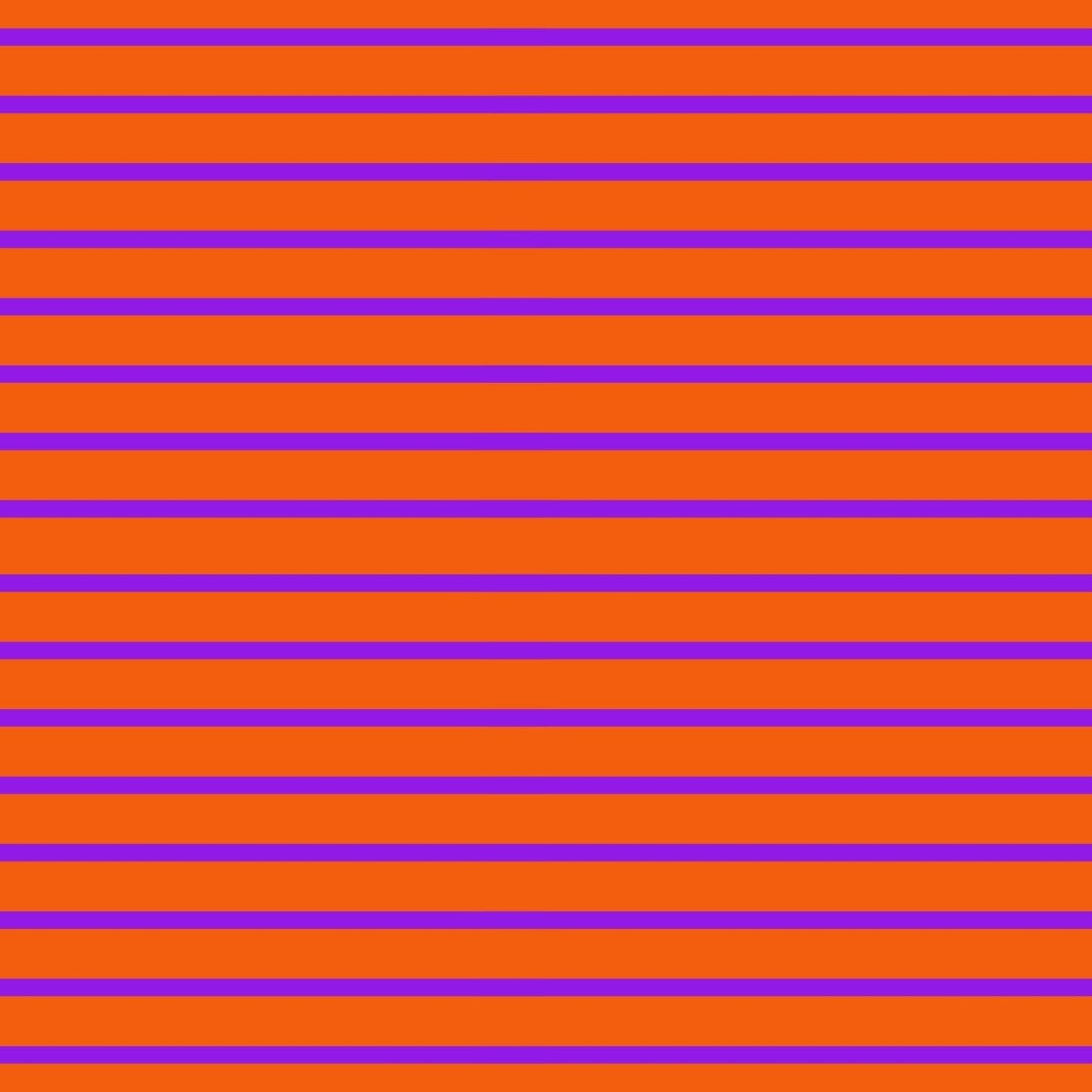 A286 Orange Purple Stripes - Palmetto Sky Studio