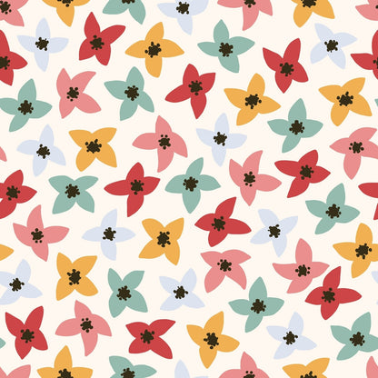 A287 Colorful Flower Blossoms - Palmetto Sky Studio