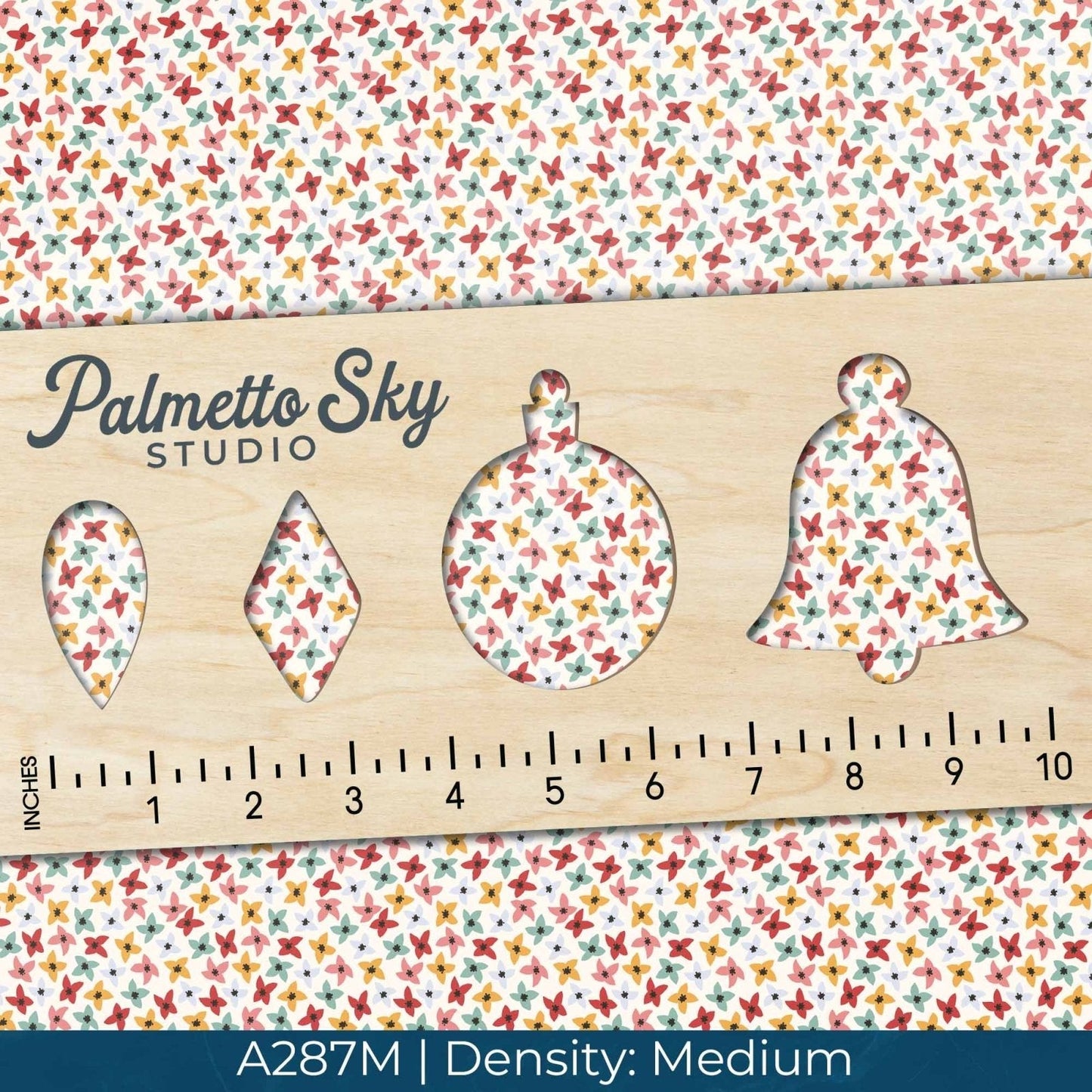 A287 Colorful Flower Blossoms - Palmetto Sky Studio