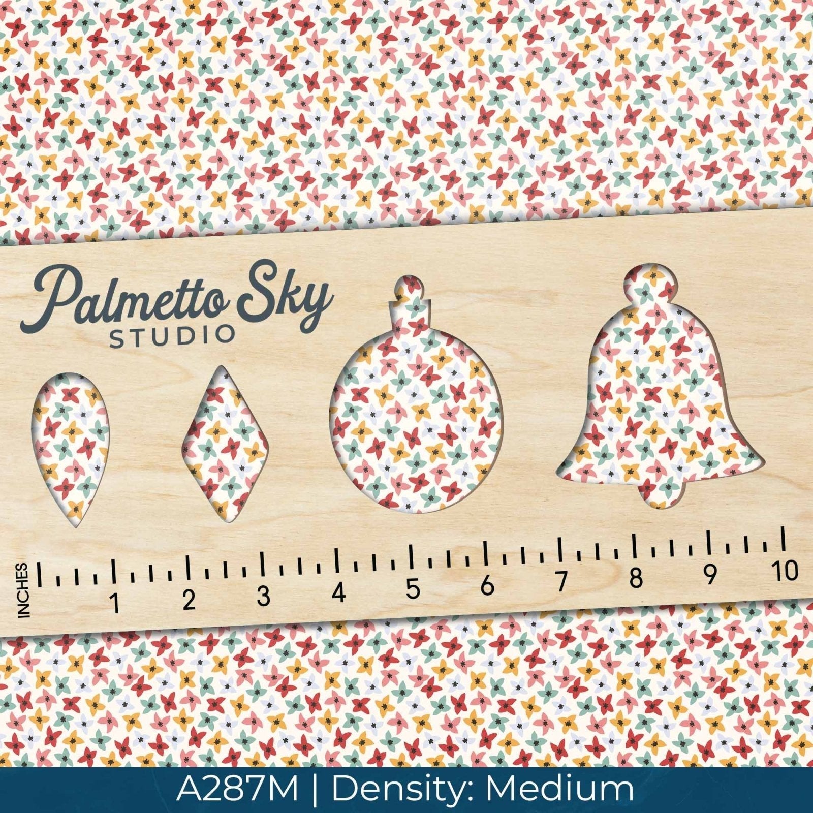 A287 Colorful Flower Blossoms - Palmetto Sky Studio