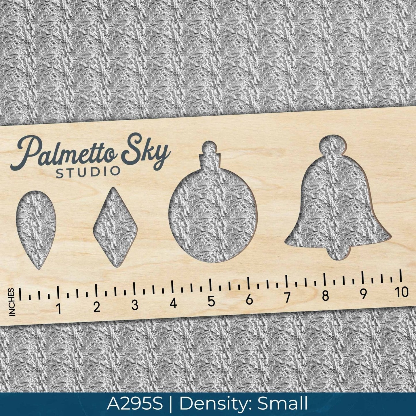 A295 Crinkled Silver Foil - Palmetto Sky Studio