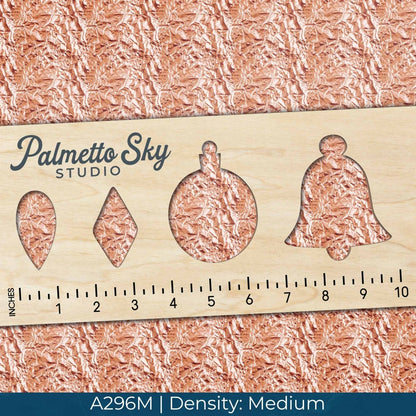 A296 Crinkled Rose Gold Foil - Palmetto Sky Studio