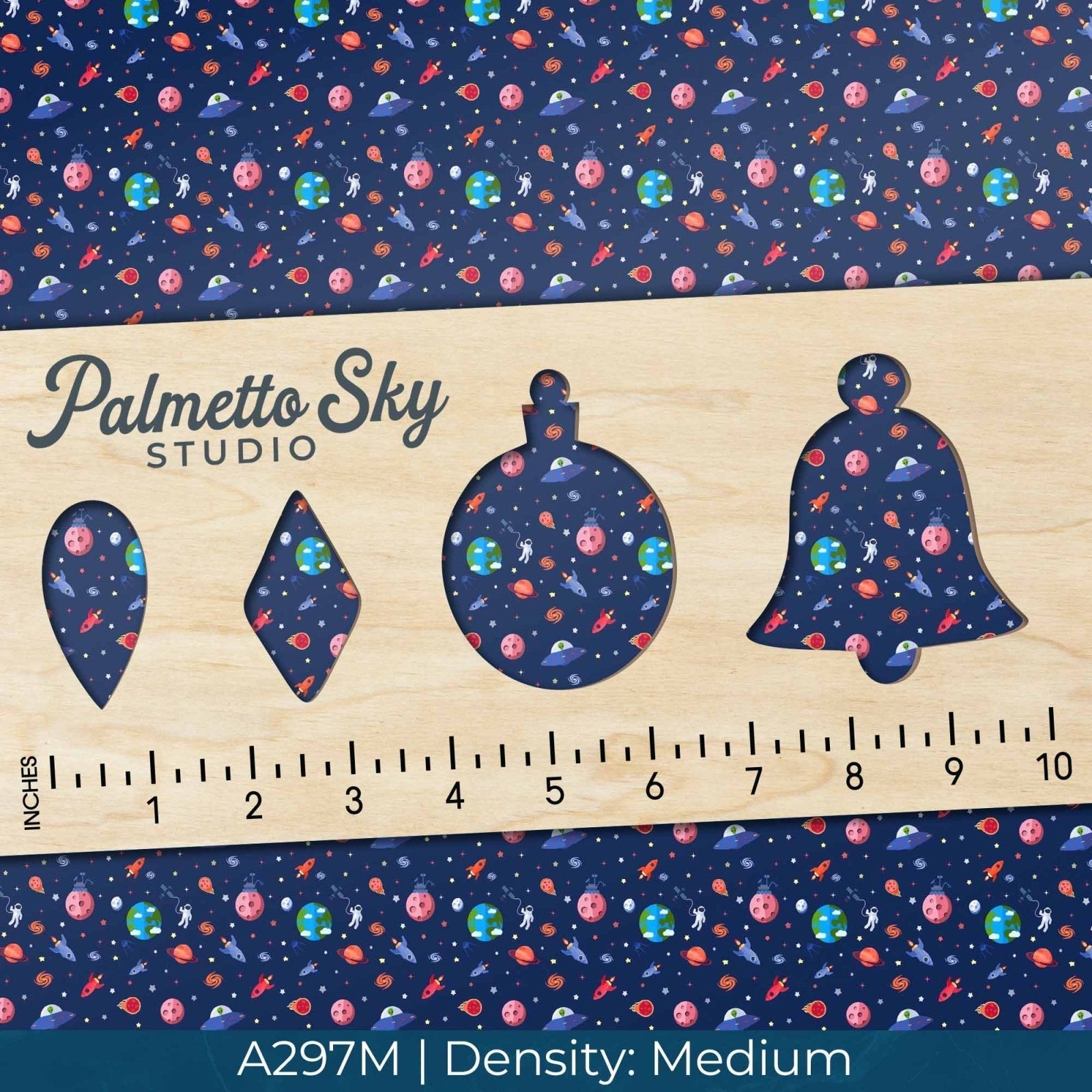 A297 Blue Outer Space - Palmetto Sky Studio