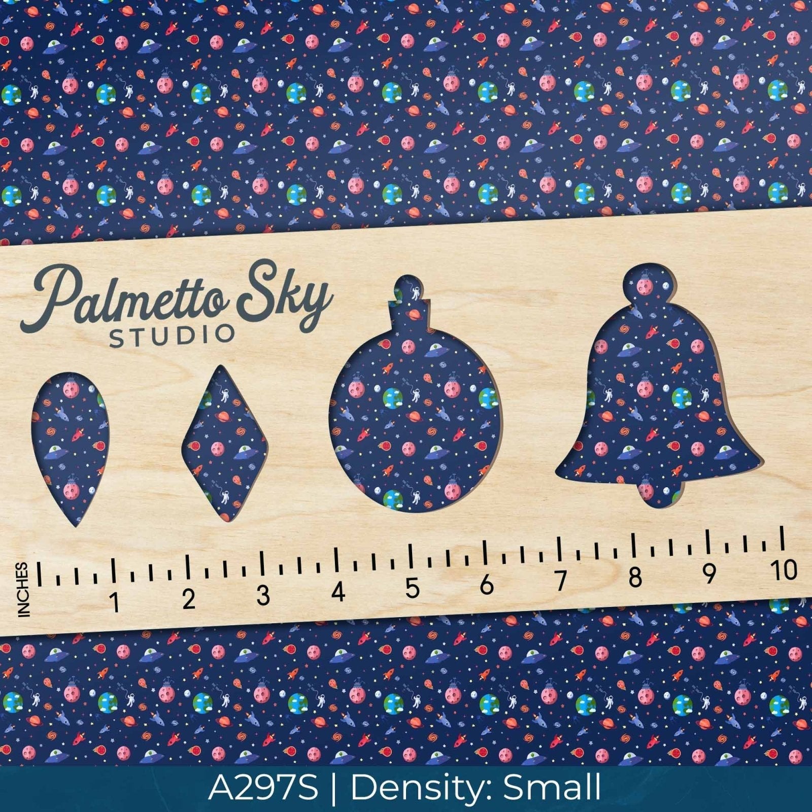 A297 Blue Outer Space - Palmetto Sky Studio