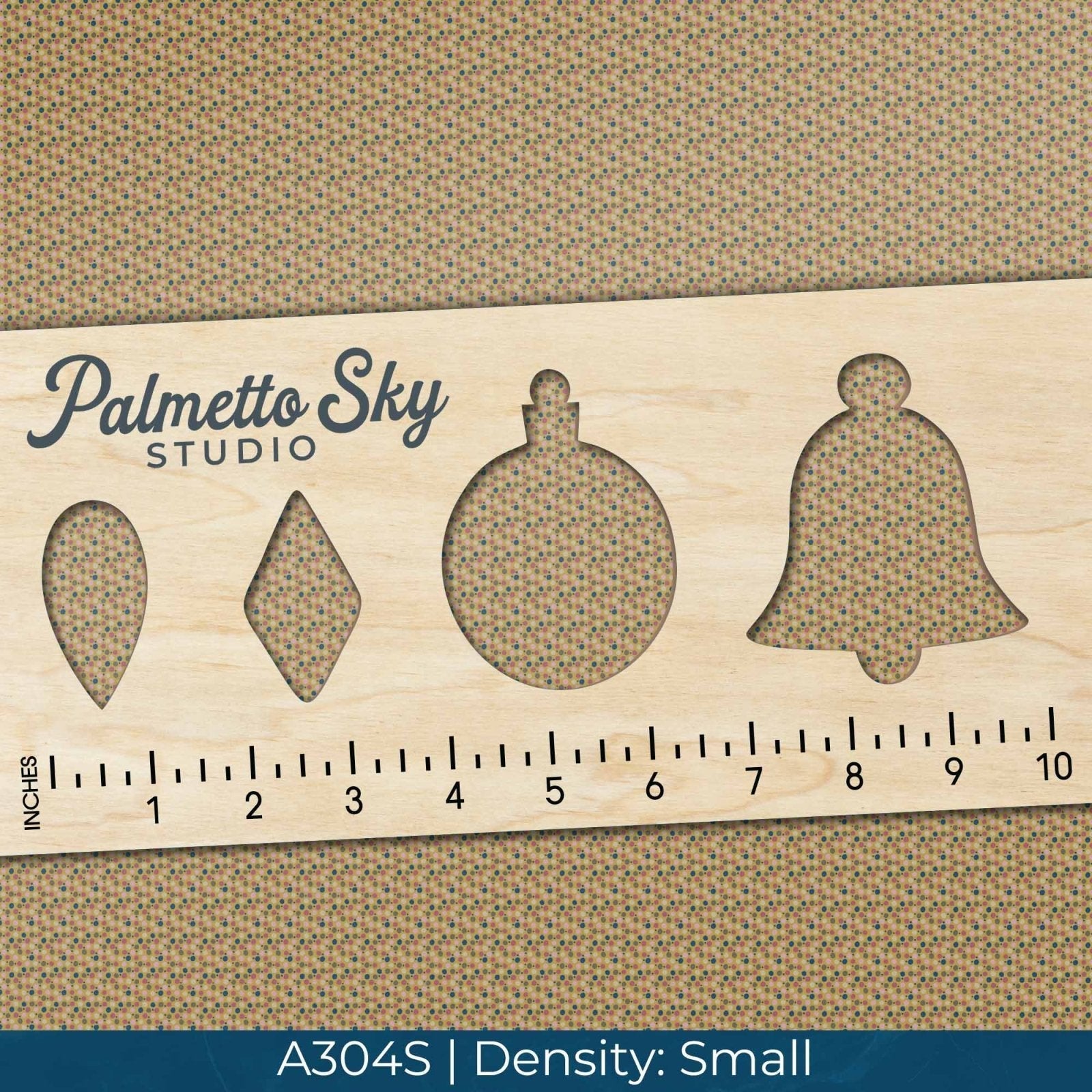 A304 Mustard Hand Drawn Polka Dots - Palmetto Sky Studio