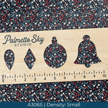 A306 Red Blue Florals - Palmetto Sky Studio