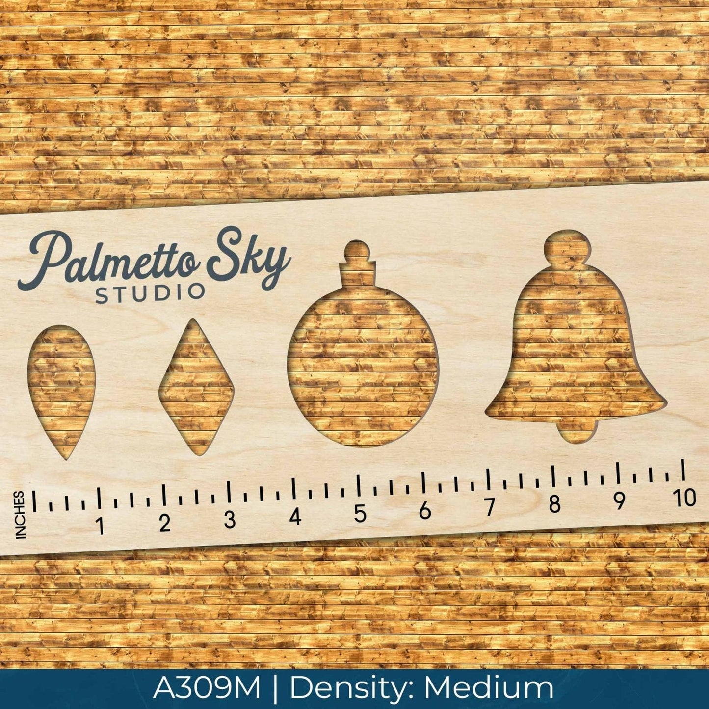 A309 Burnt Wood Planks - Palmetto Sky Studio