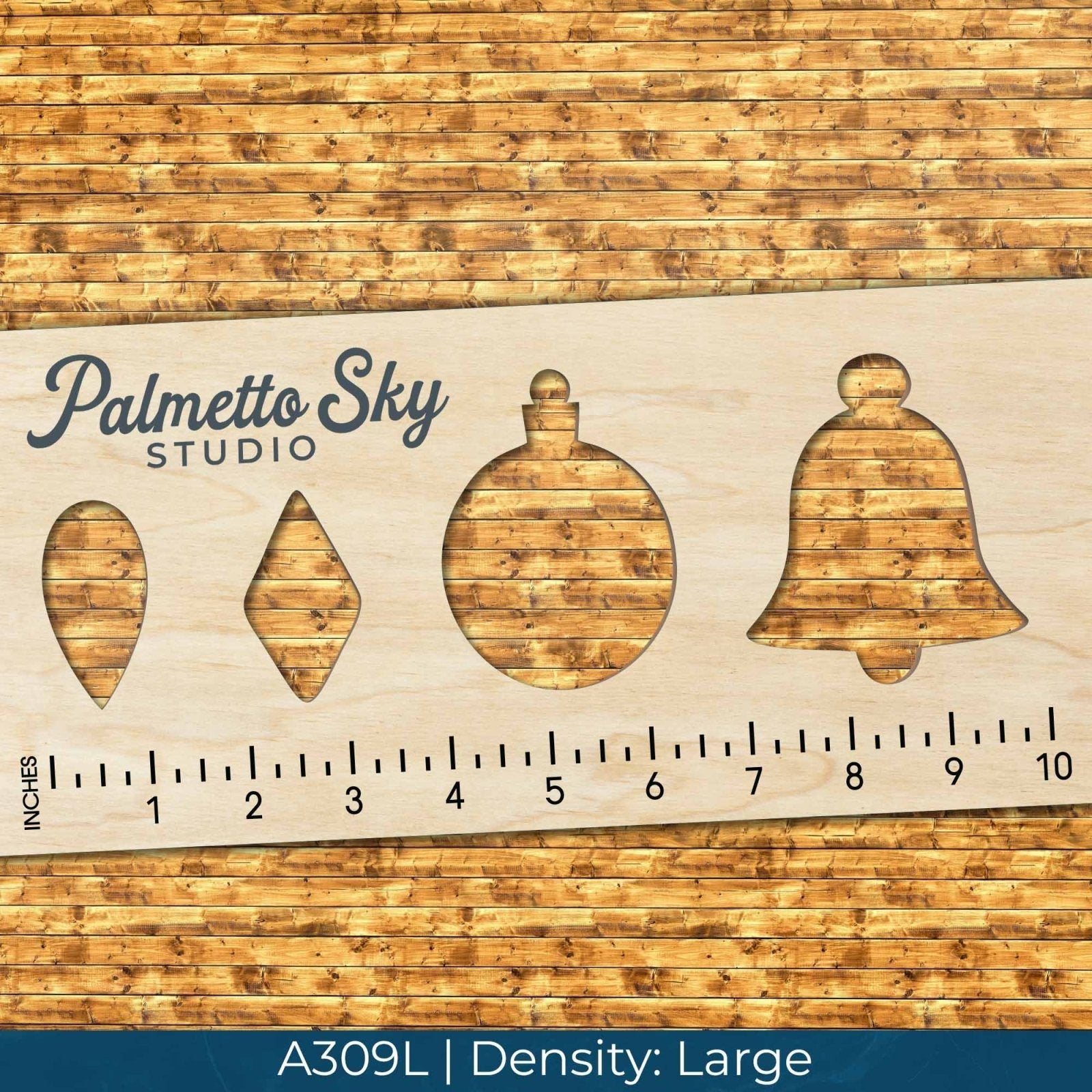 A309 Burnt Wood Planks - Palmetto Sky Studio