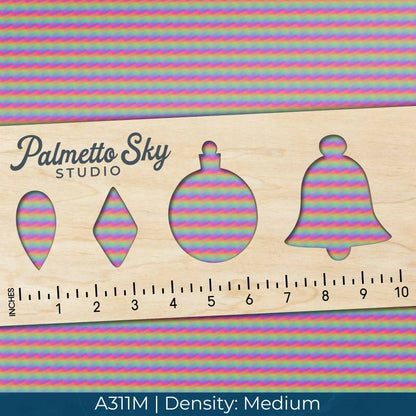 A311 Rainbow Psychedelic Ripples - Palmetto Sky Studio