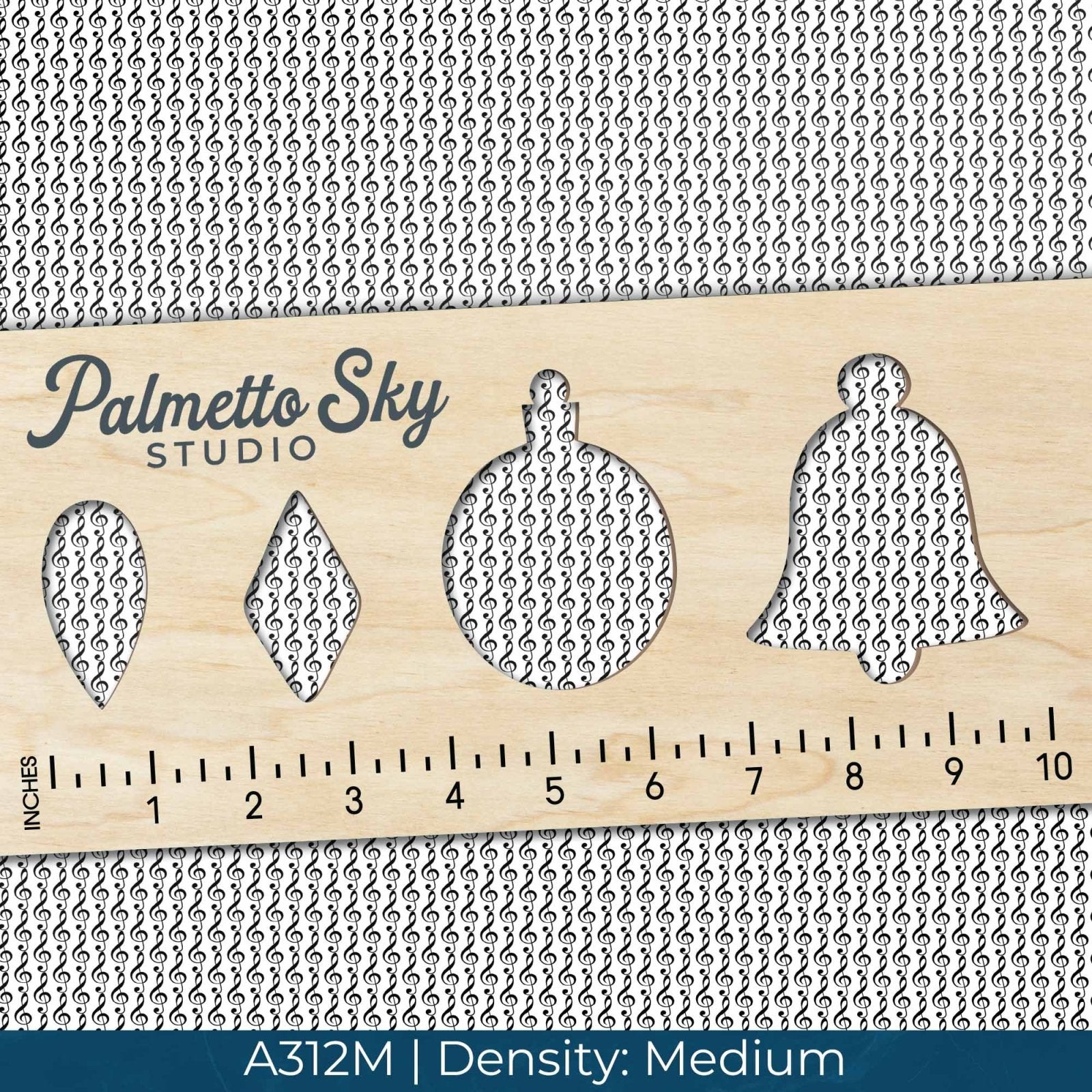 A312 Music Notes - Palmetto Sky Studio