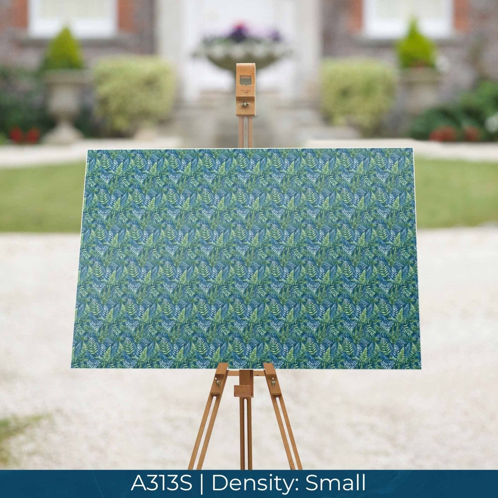 A313 Blue Tropical Greenery - Palmetto Sky Studio