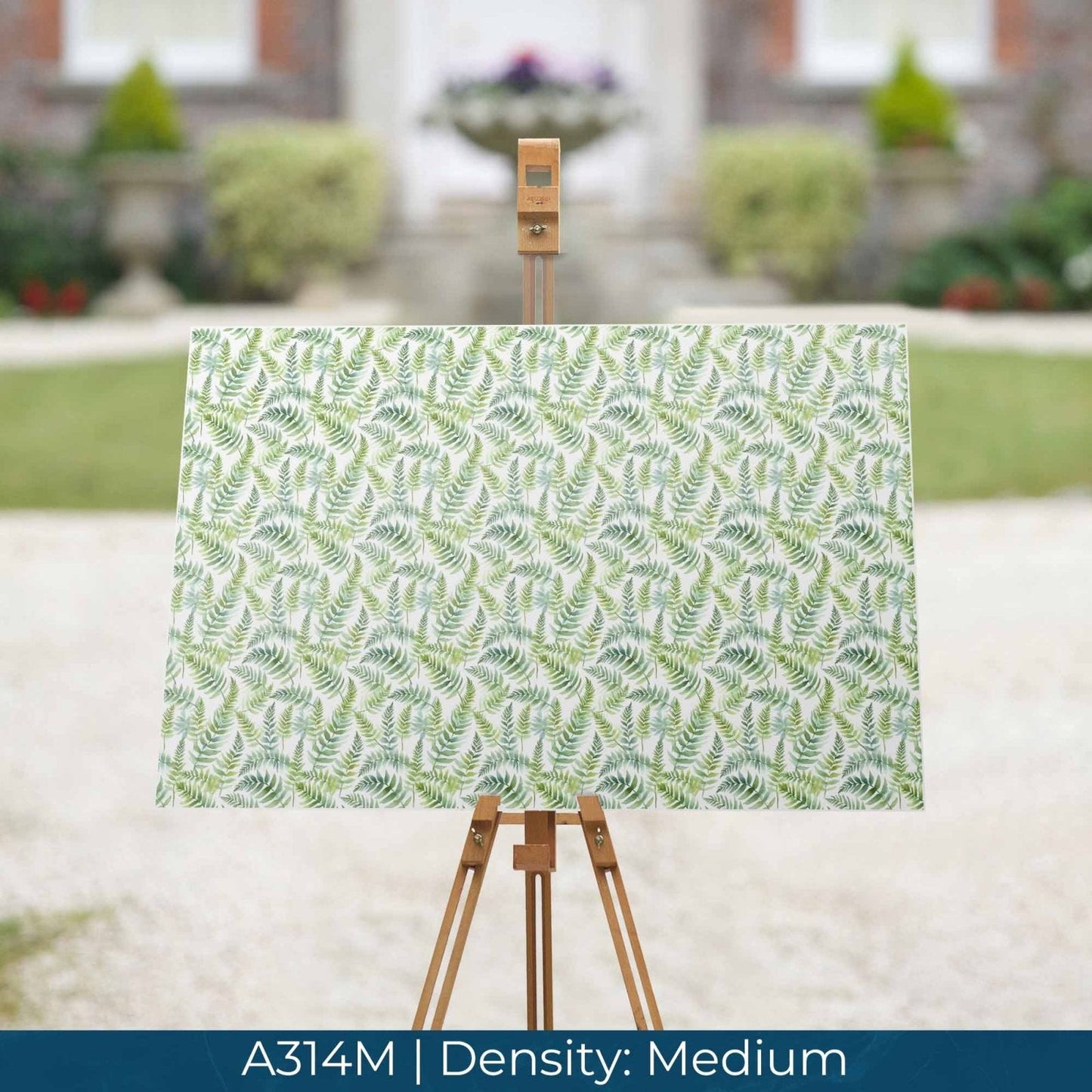 A314 White Watercolor Greenery - Palmetto Sky Studio