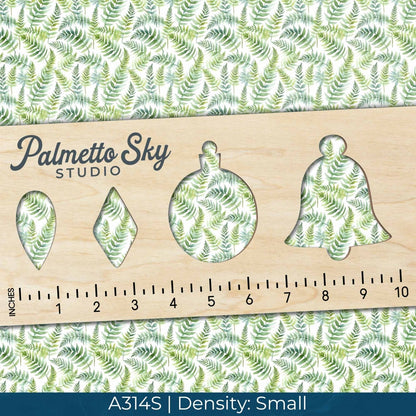 A314 White Watercolor Greenery - Palmetto Sky Studio