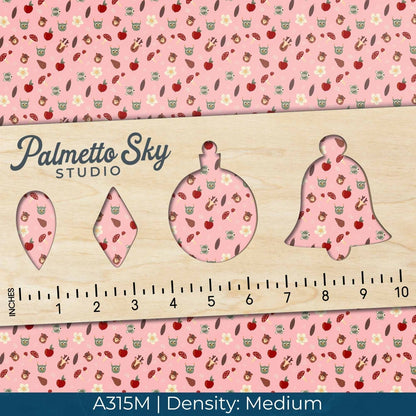 A315 Pink Woodland Critters - Palmetto Sky Studio