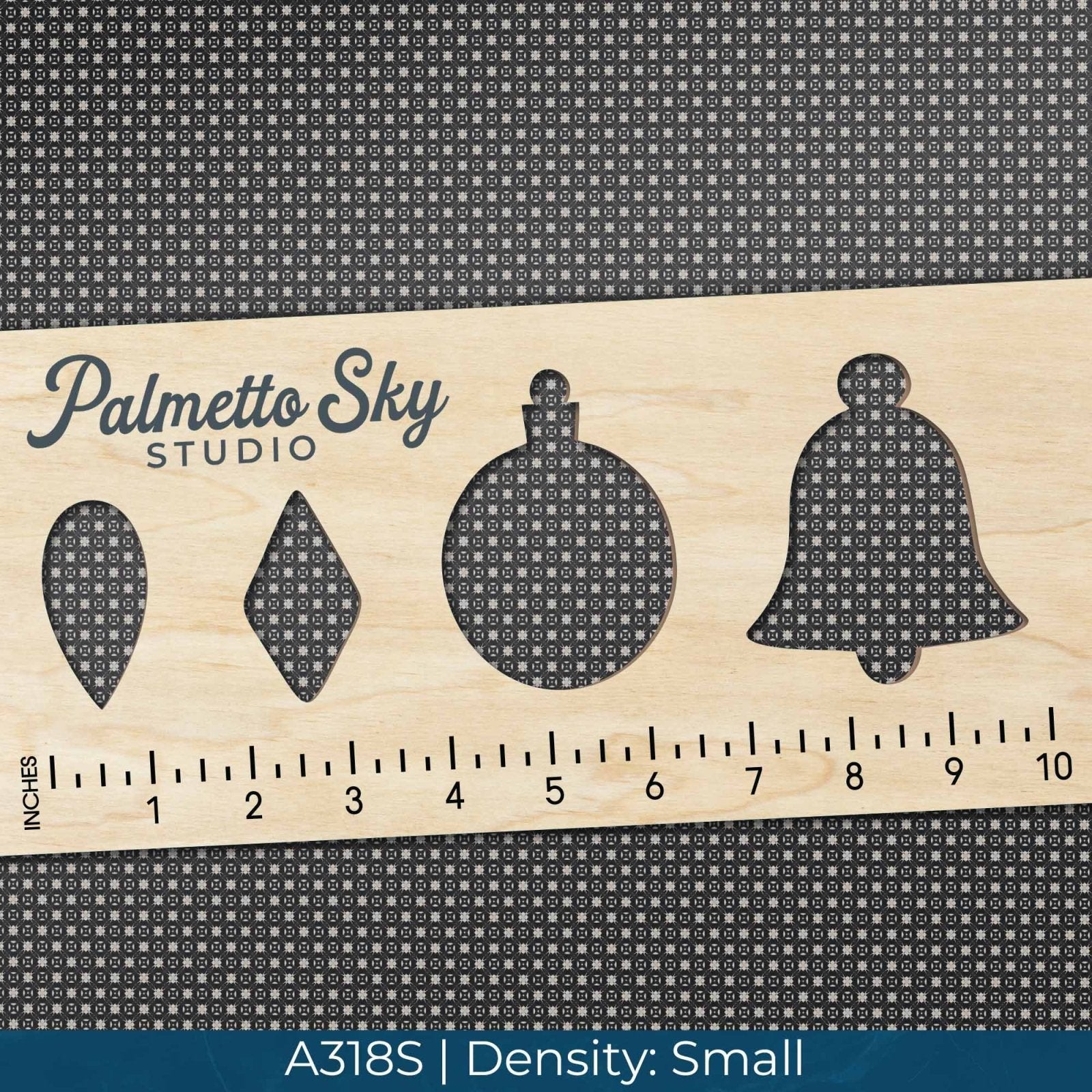 A318 Black White Geometric - Palmetto Sky Studio