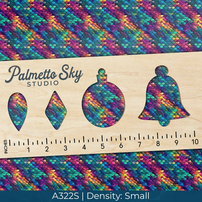 A322 Rainbow Fish Scales - Palmetto Sky Studio