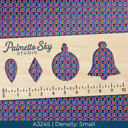 A324 Bright Kaleidoscope Shapes - Palmetto Sky Studio