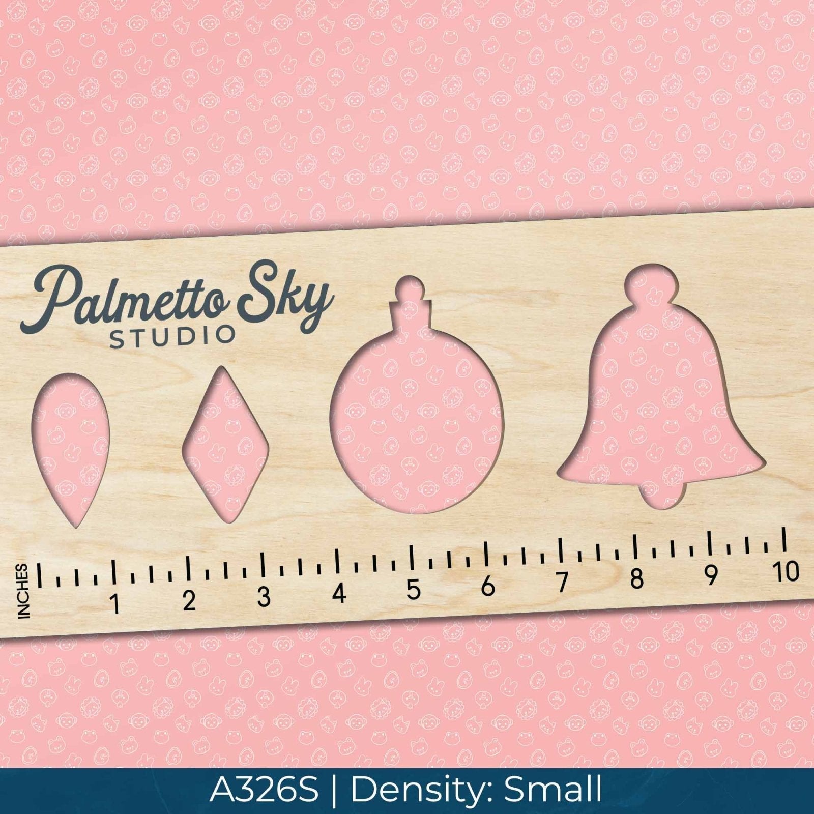 A326 Pink Baby Wild Animals - Palmetto Sky Studio