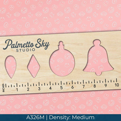 A326 Pink Baby Wild Animals - Palmetto Sky Studio