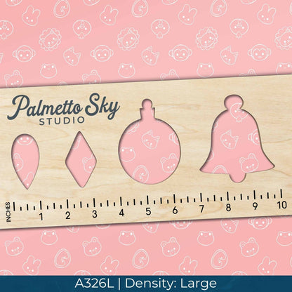 A326 Pink Baby Wild Animals - Palmetto Sky Studio