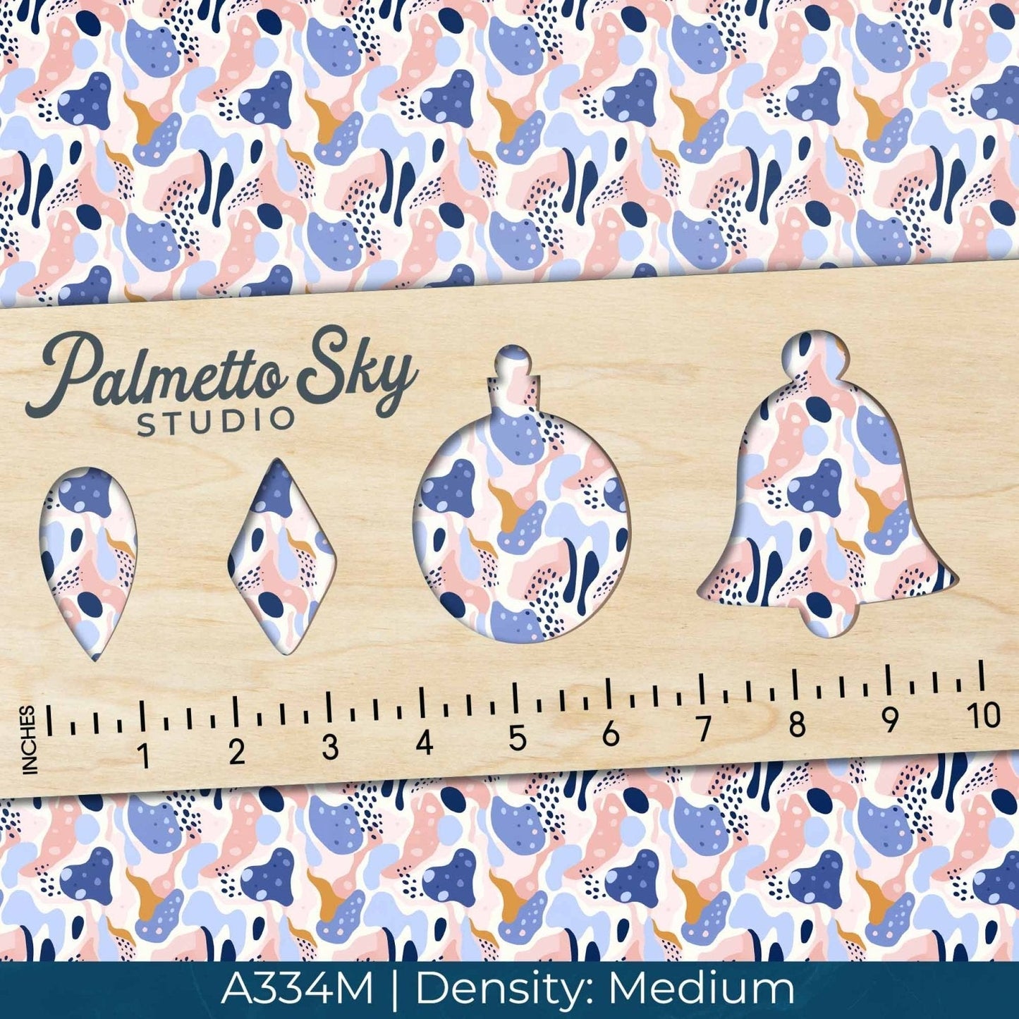 A334 Trendy Flowing Shapes - Palmetto Sky Studio