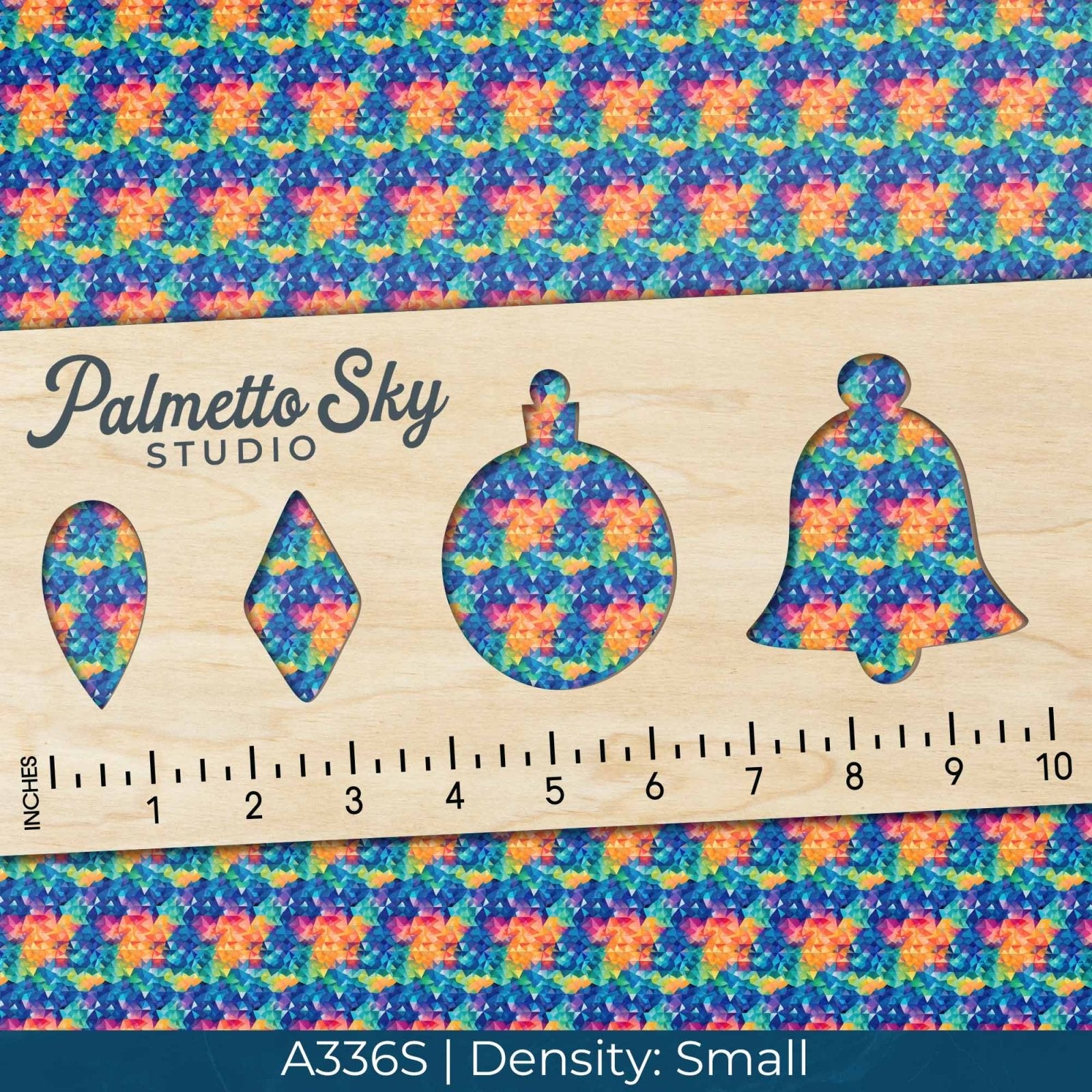 A336 Bright Colorful Geometric - Palmetto Sky Studio