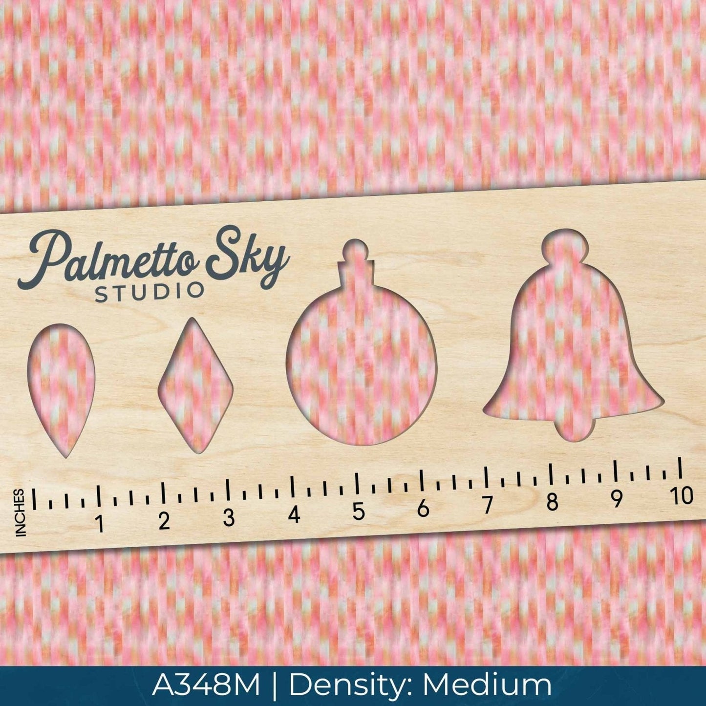 A348 Pink Watercolor Stripes - Palmetto Sky Studio