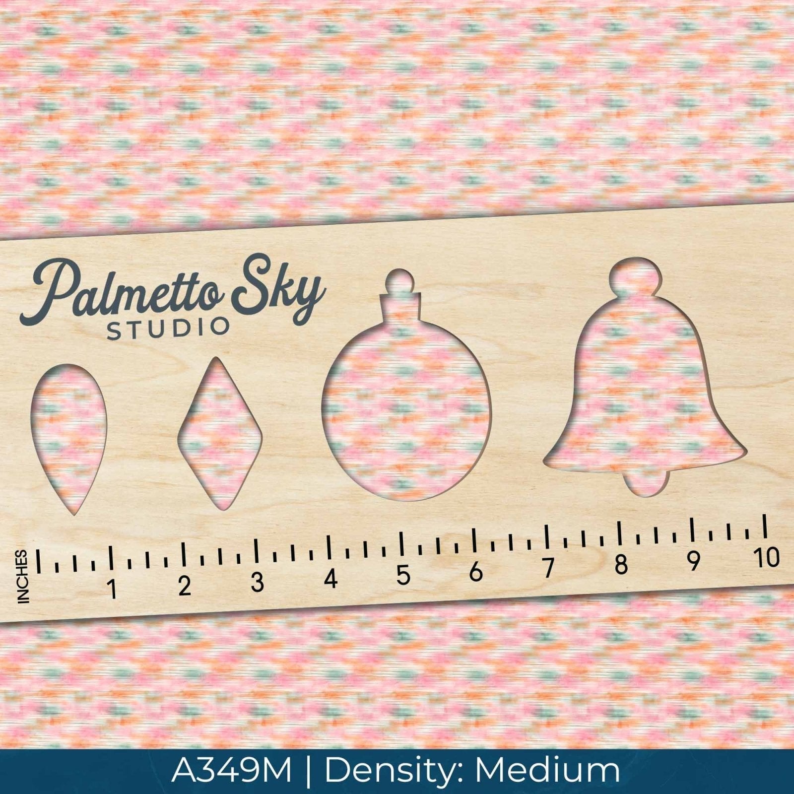 A349 Pink Orange Watercolor Abstract - Palmetto Sky Studio