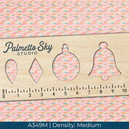 A349 Pink Orange Watercolor Abstract - Palmetto Sky Studio