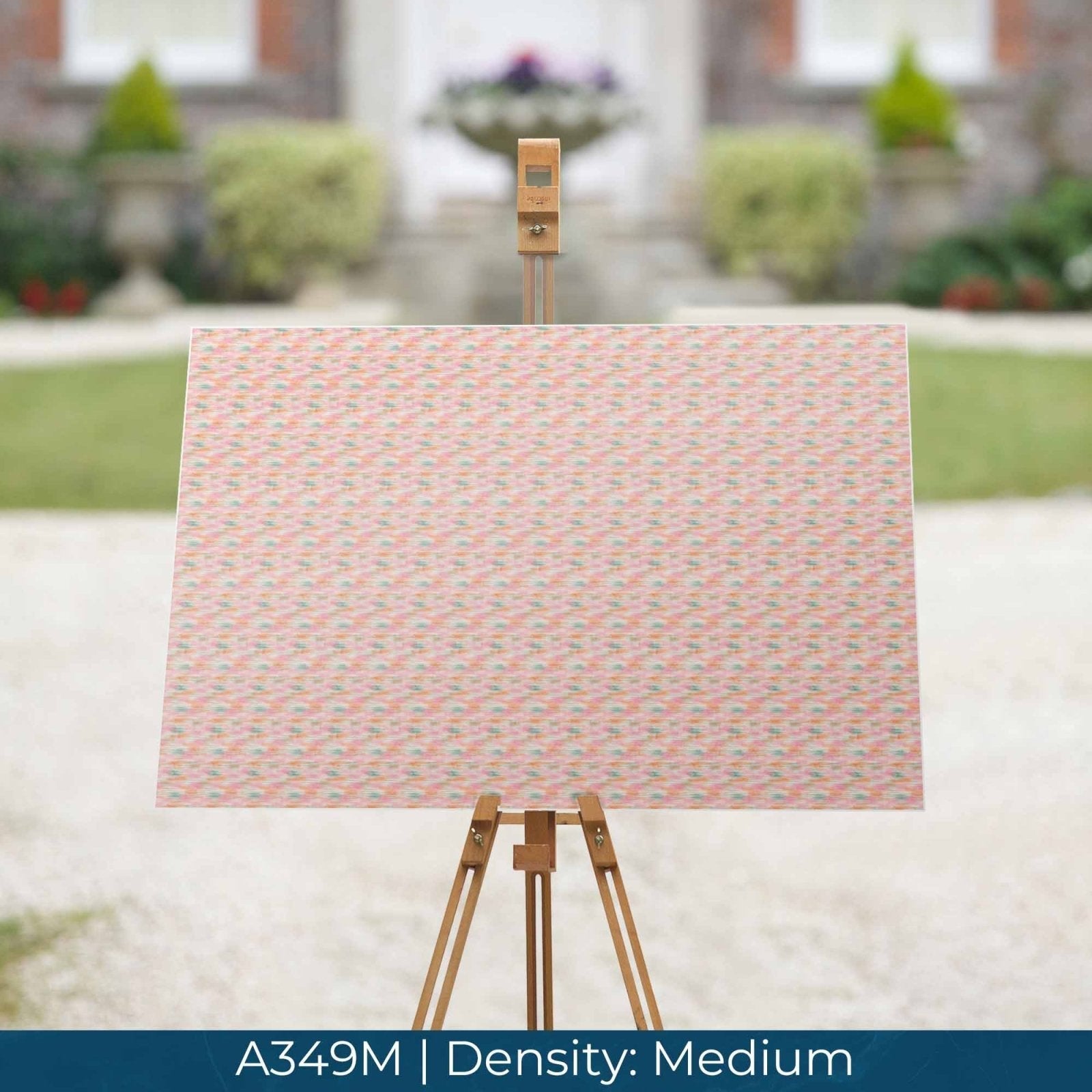 A349 Pink Orange Watercolor Abstract - Palmetto Sky Studio