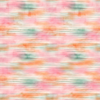 A349 Pink Orange Watercolor Abstract - Palmetto Sky Studio