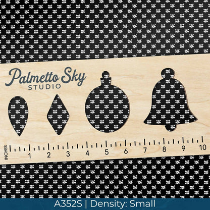 A352 Cute Skull Crossbones - Palmetto Sky Studio