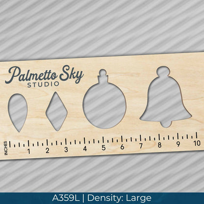 A359 Light Gray Brushed Metal - Palmetto Sky Studio