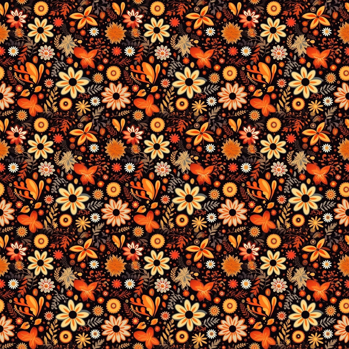 A360 Autumn Flower Blossoms - Palmetto Sky Studio