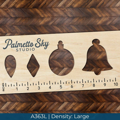 A363 Dark Wood Herringbone - Palmetto Sky Studio