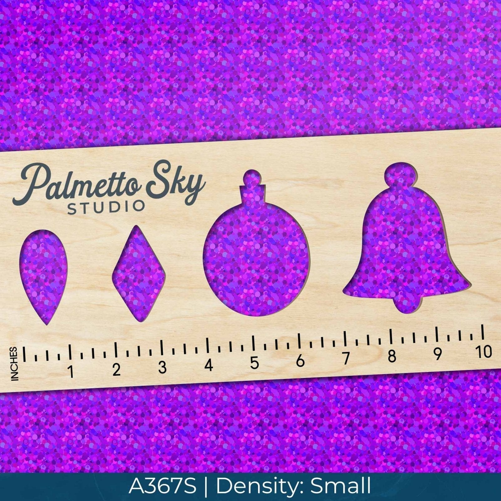 A367 Purple Confetti Circles - Palmetto Sky Studio