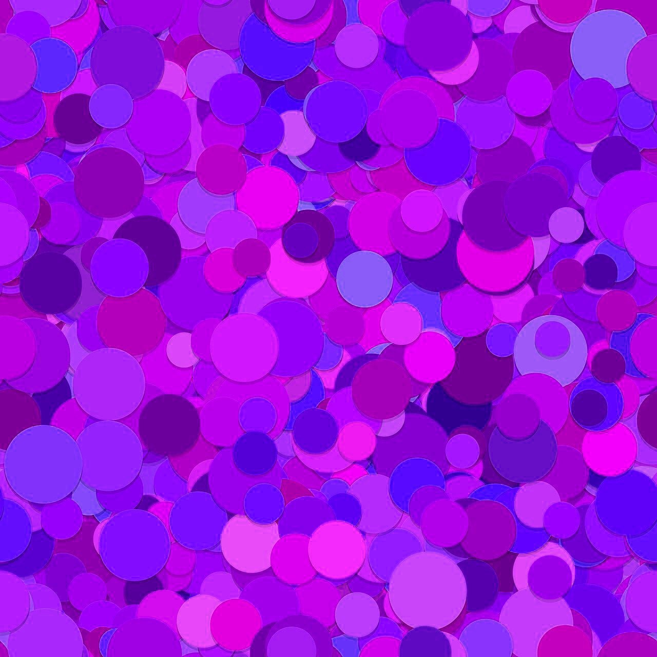 A367 Purple Confetti Circles - Palmetto Sky Studio