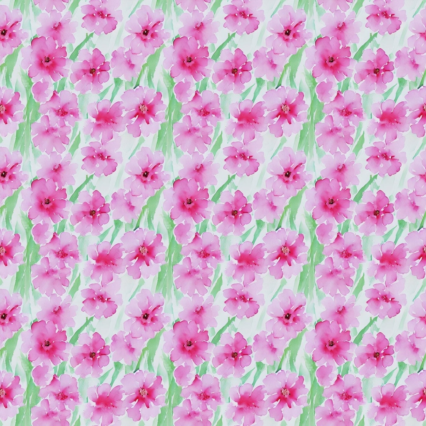 A370 Pink Watercolor Floral - Palmetto Sky Studio