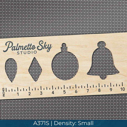 A371 Monochrome Dotted Grid - Palmetto Sky Studio