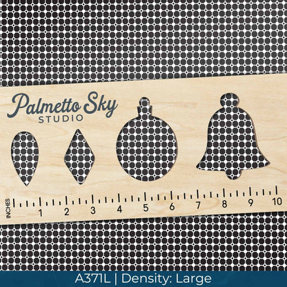 A371 Monochrome Dotted Grid - Palmetto Sky Studio