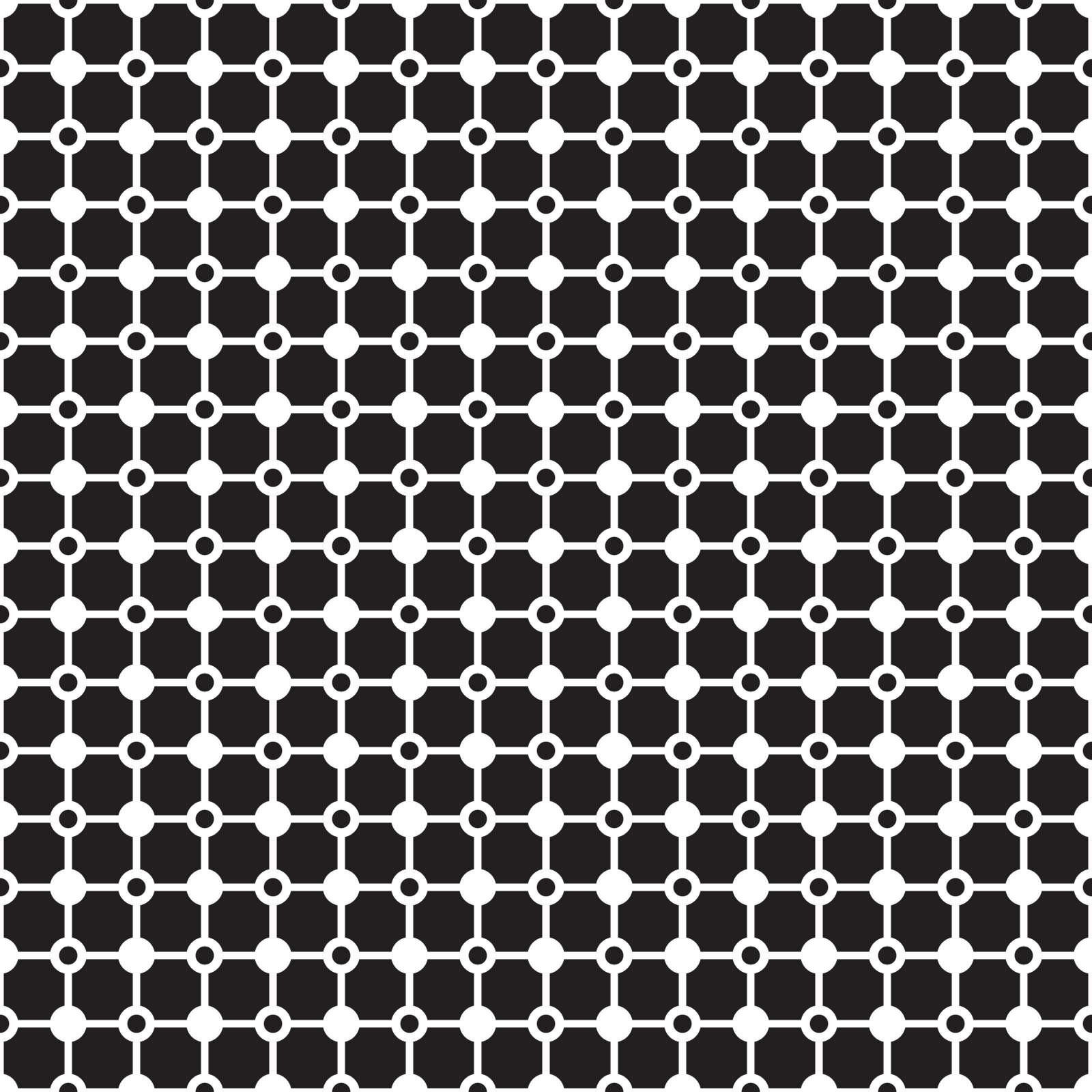 A371 Monochrome Dotted Grid - Palmetto Sky Studio