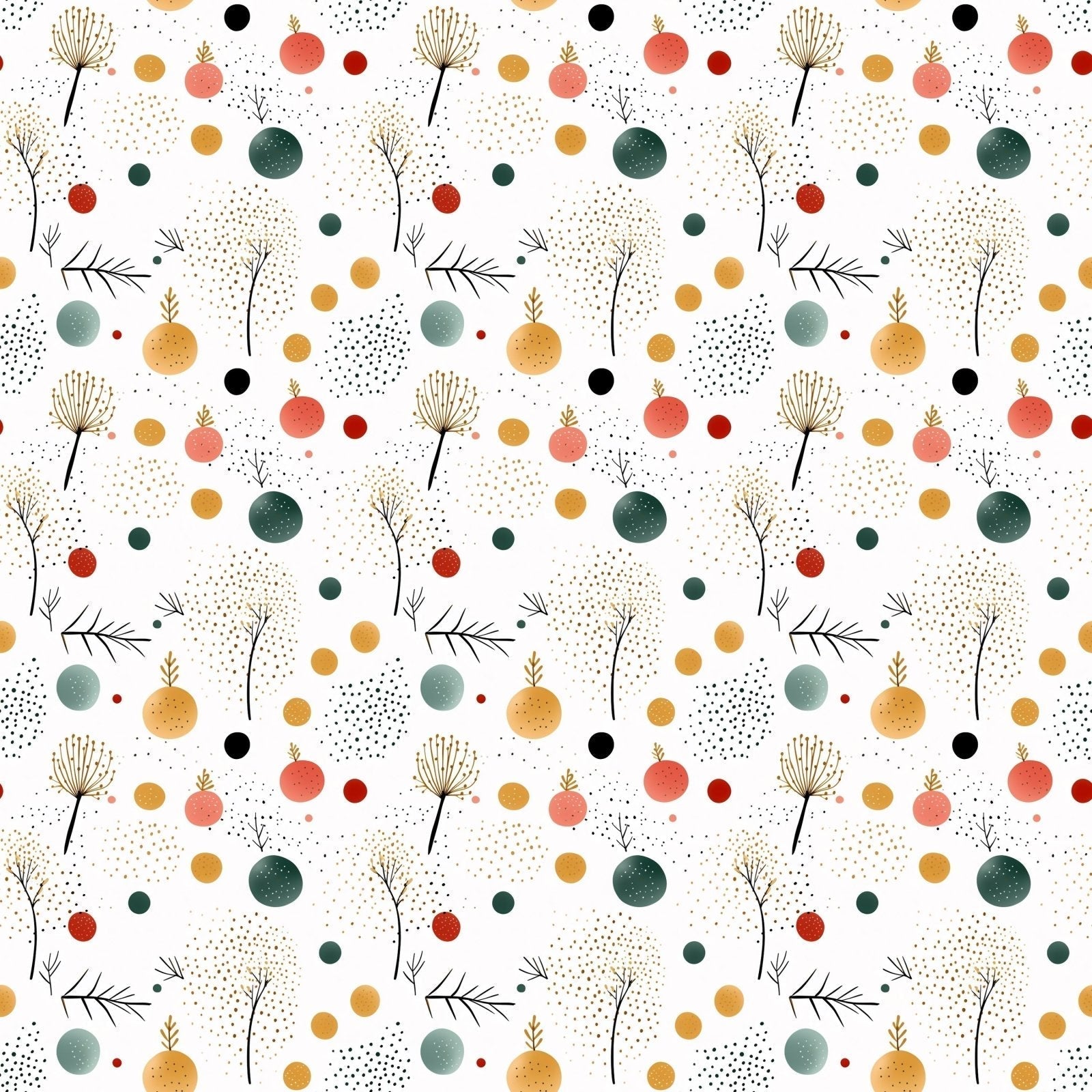A372 Minimalist Christmas Ornaments - Palmetto Sky Studio